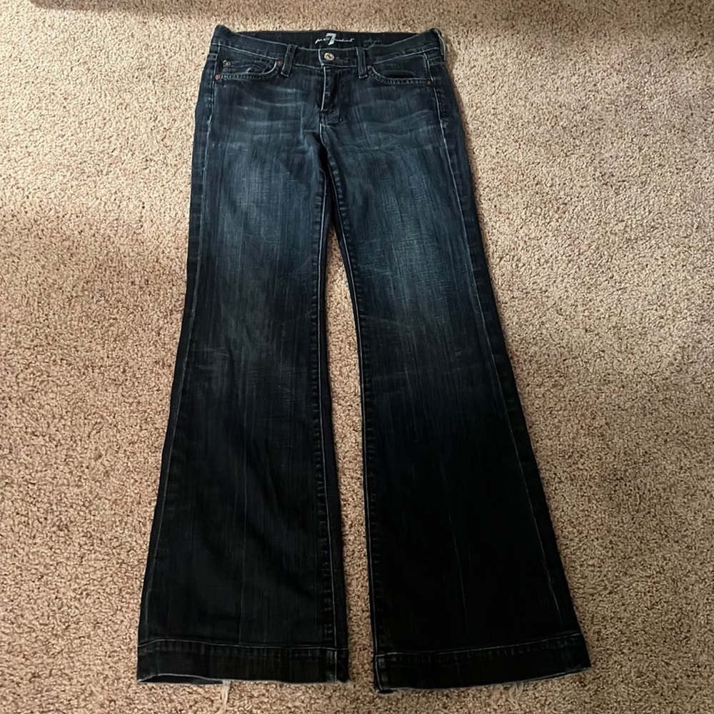 7 For All Mankind dojo flare jeans